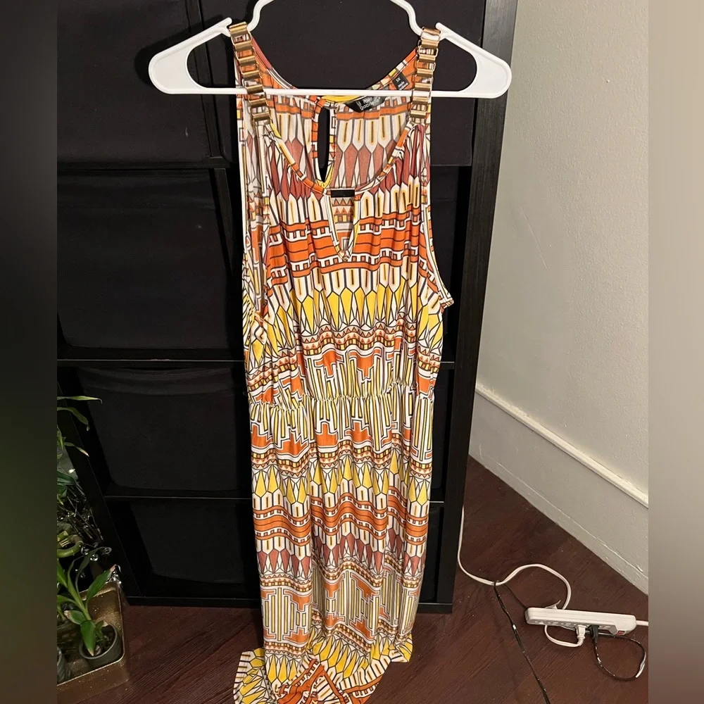 Multi Pattern Dress - Picture 1 of 5